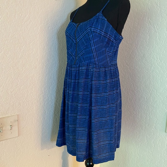 Urban Outfitters Blue Plaid Dress - Picture 4 of 8